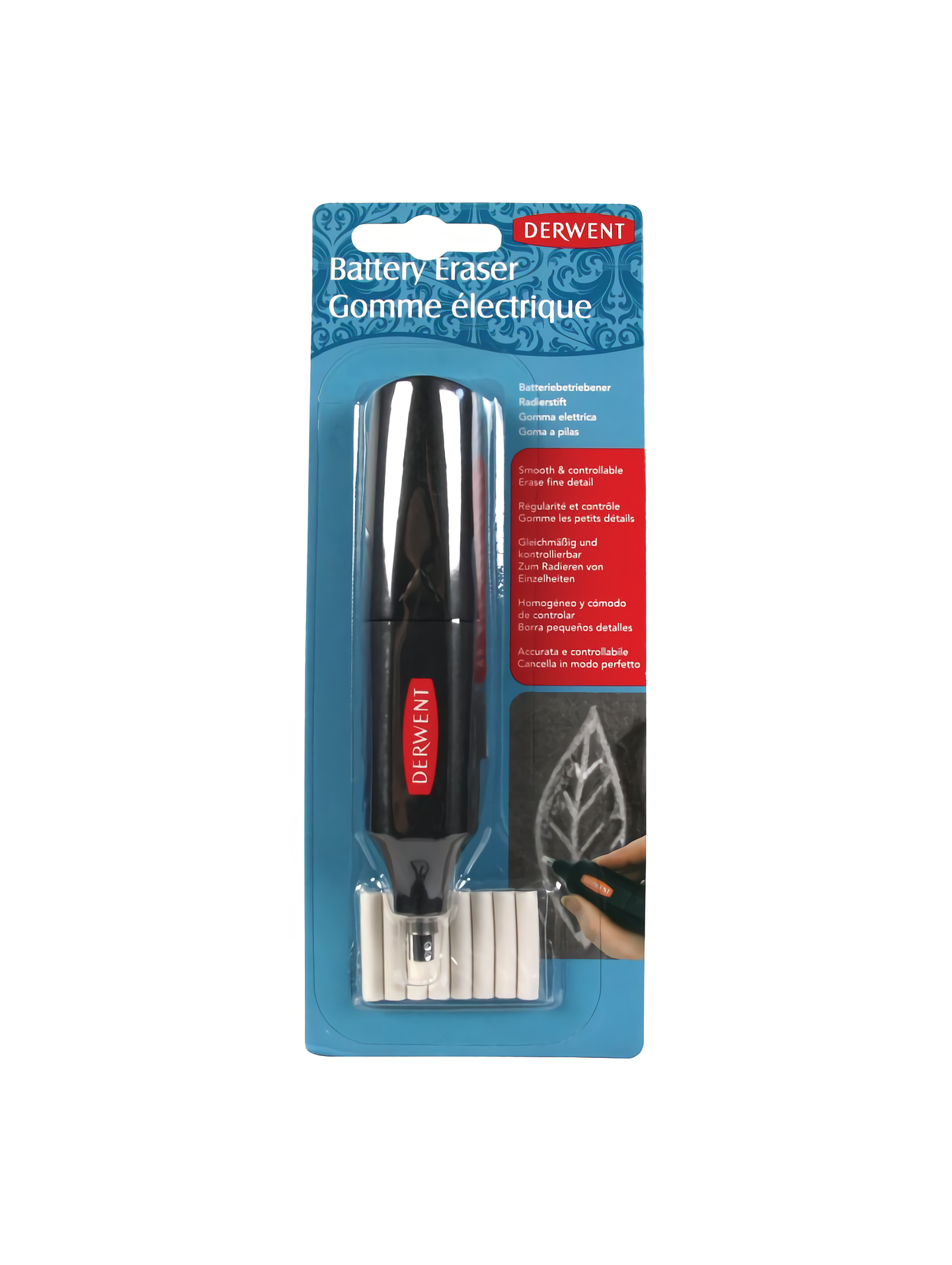 Goma De Borrar Eléctrica Derwent Incluye Repuestos 1