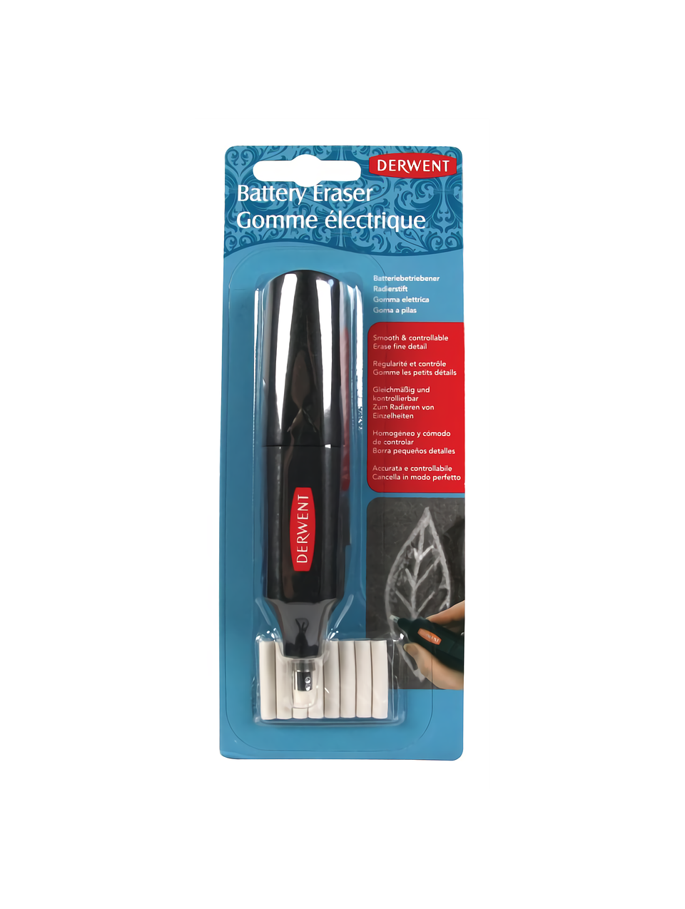 Goma De Borrar Eléctrica Derwent Incluye Repuestos 1