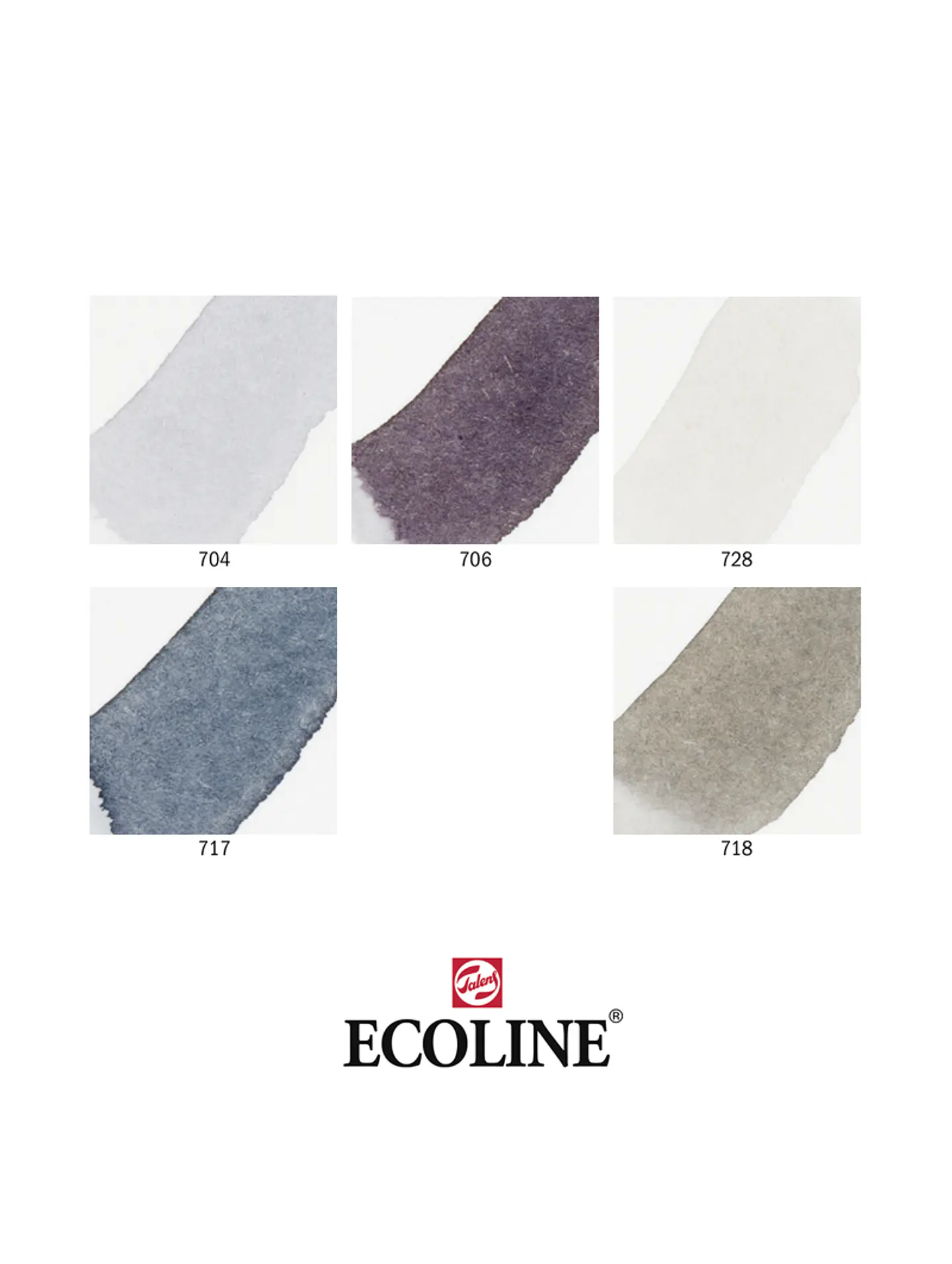 Marcadores Acuarela Ecoline Set 5 Gris 3