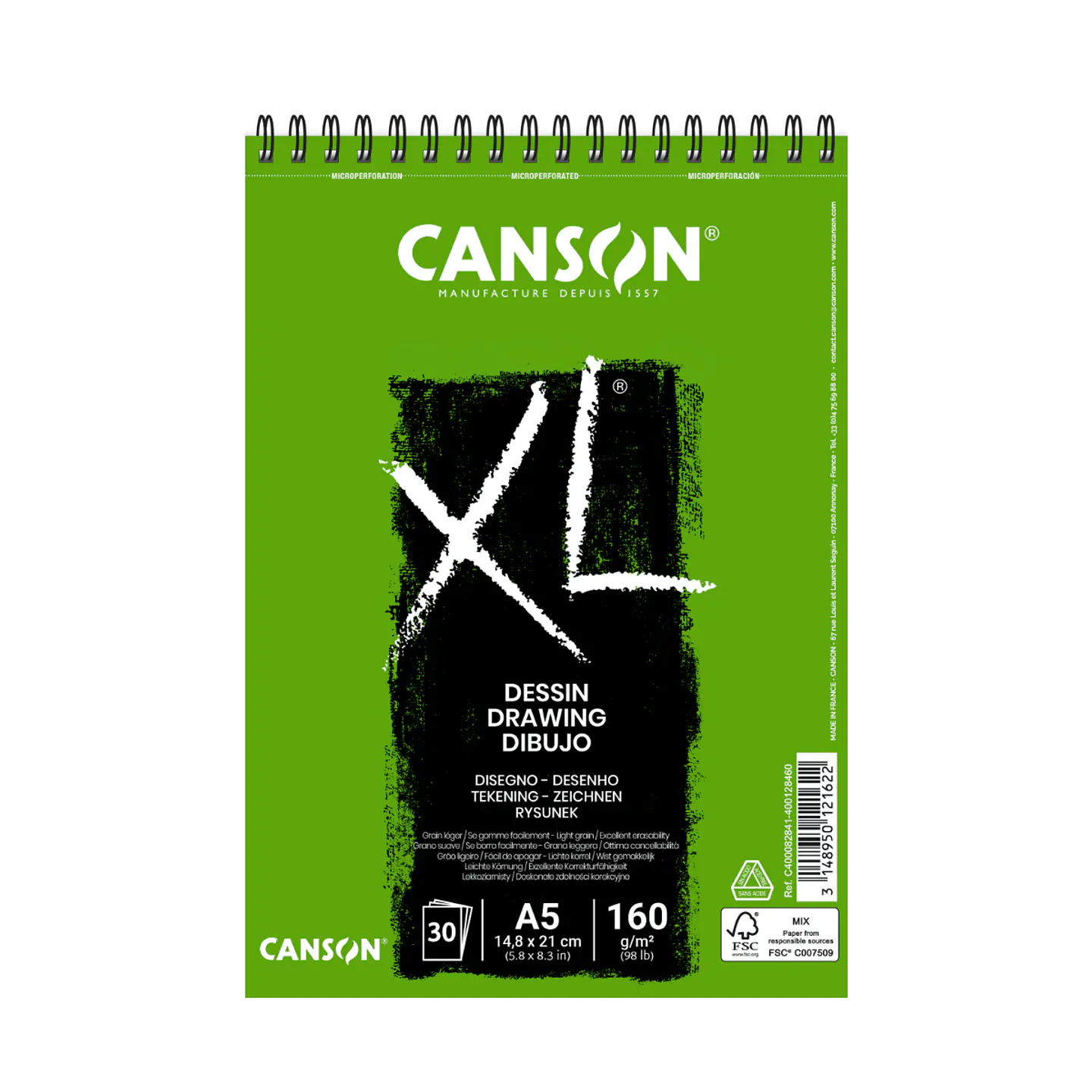 Croquera Canson XL Dessin Drawing - Distintas Medidas 2