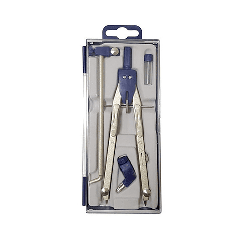 Compas De Precision Metalico Con Adaptador Y Brazo Extendido