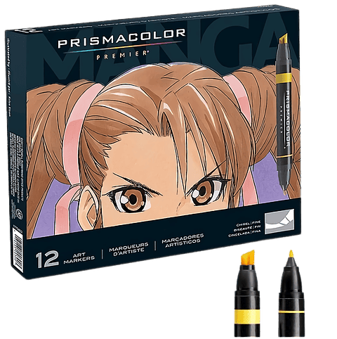 Marcadores Prismacolor Premier 12 Set Manga