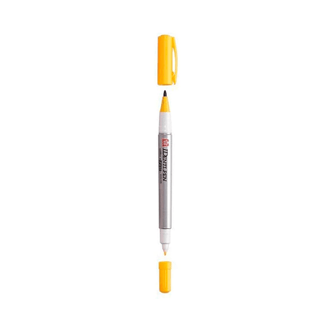 Plumon permanente Identi Pen doble punta