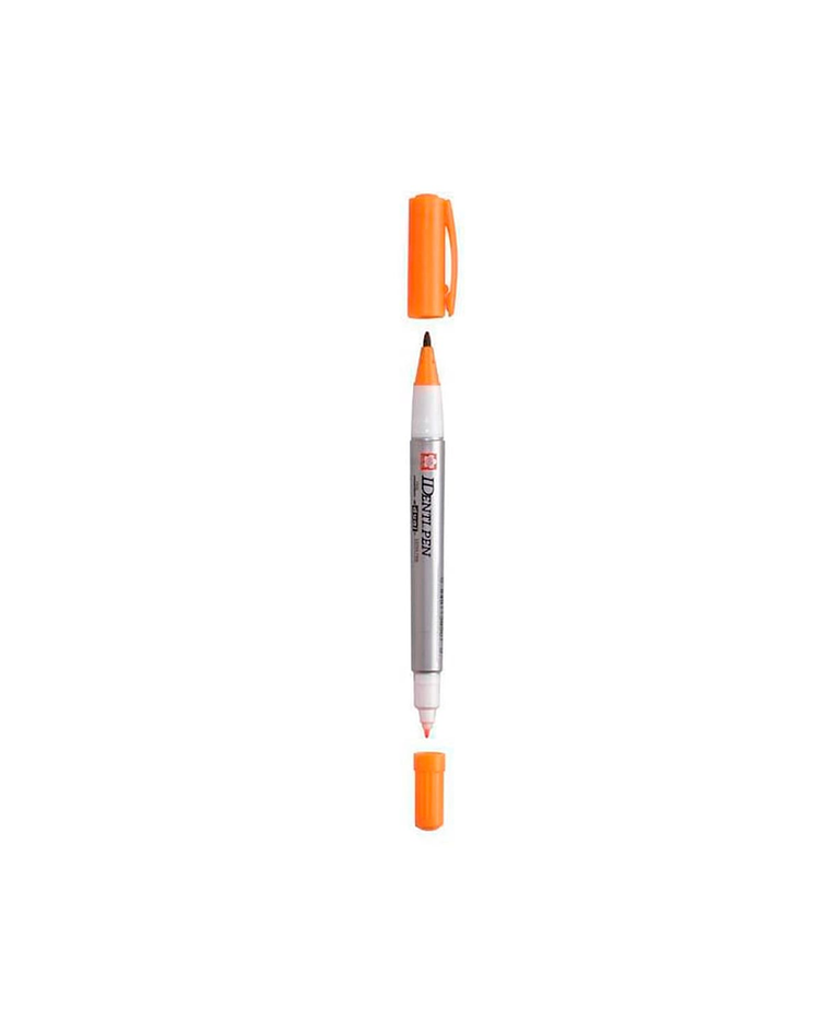 Plumon permanente Identi Pen doble punta