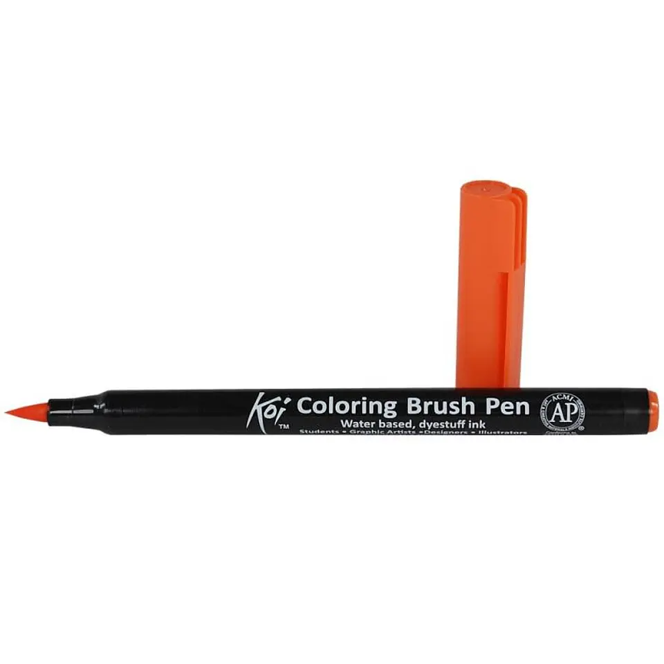 Plumones acuarelables punta pincel Koi Coloring Brush 18