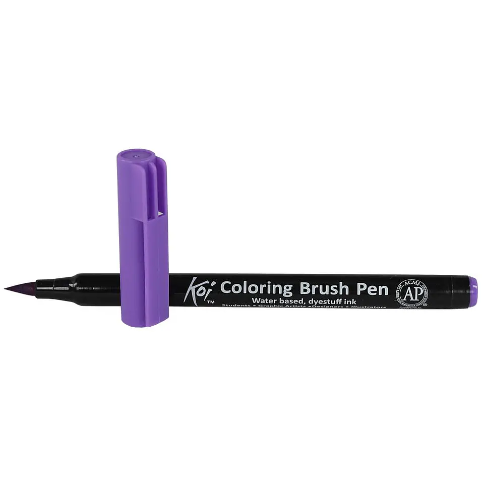 Plumones acuarelables punta pincel Koi Coloring Brush 24