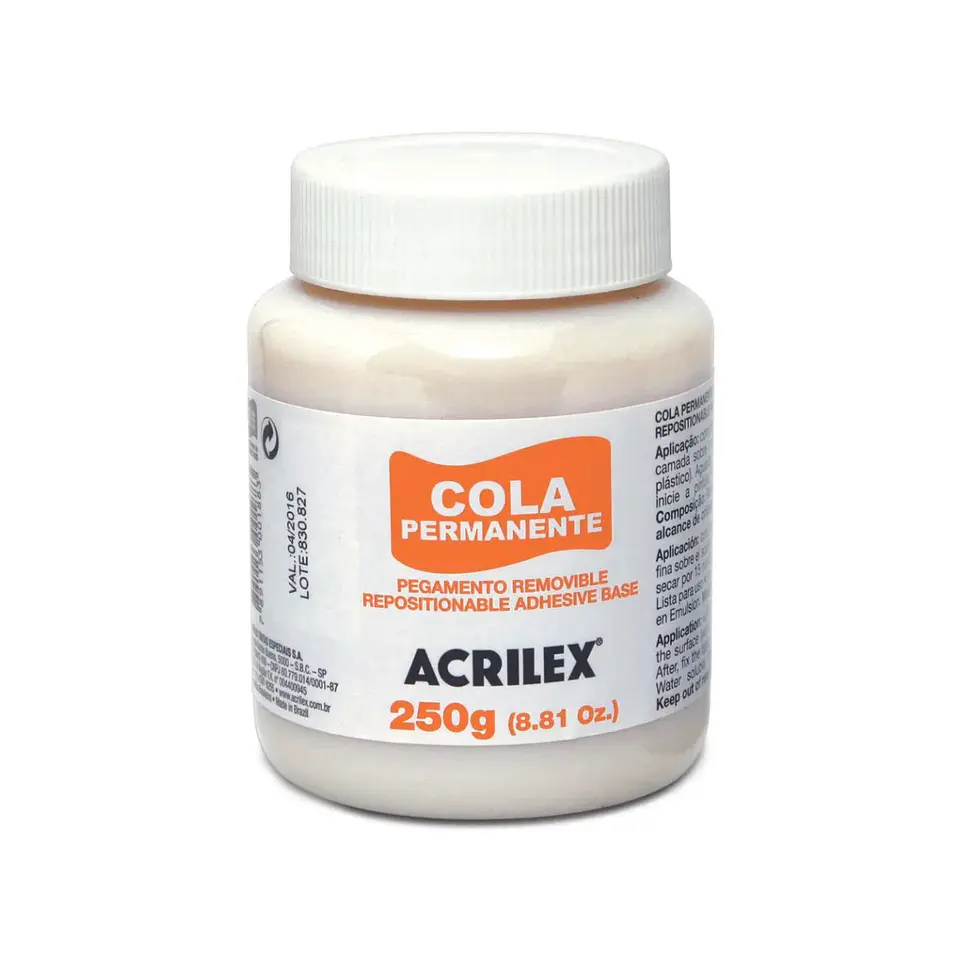 Cola Permanente Acrilex 3