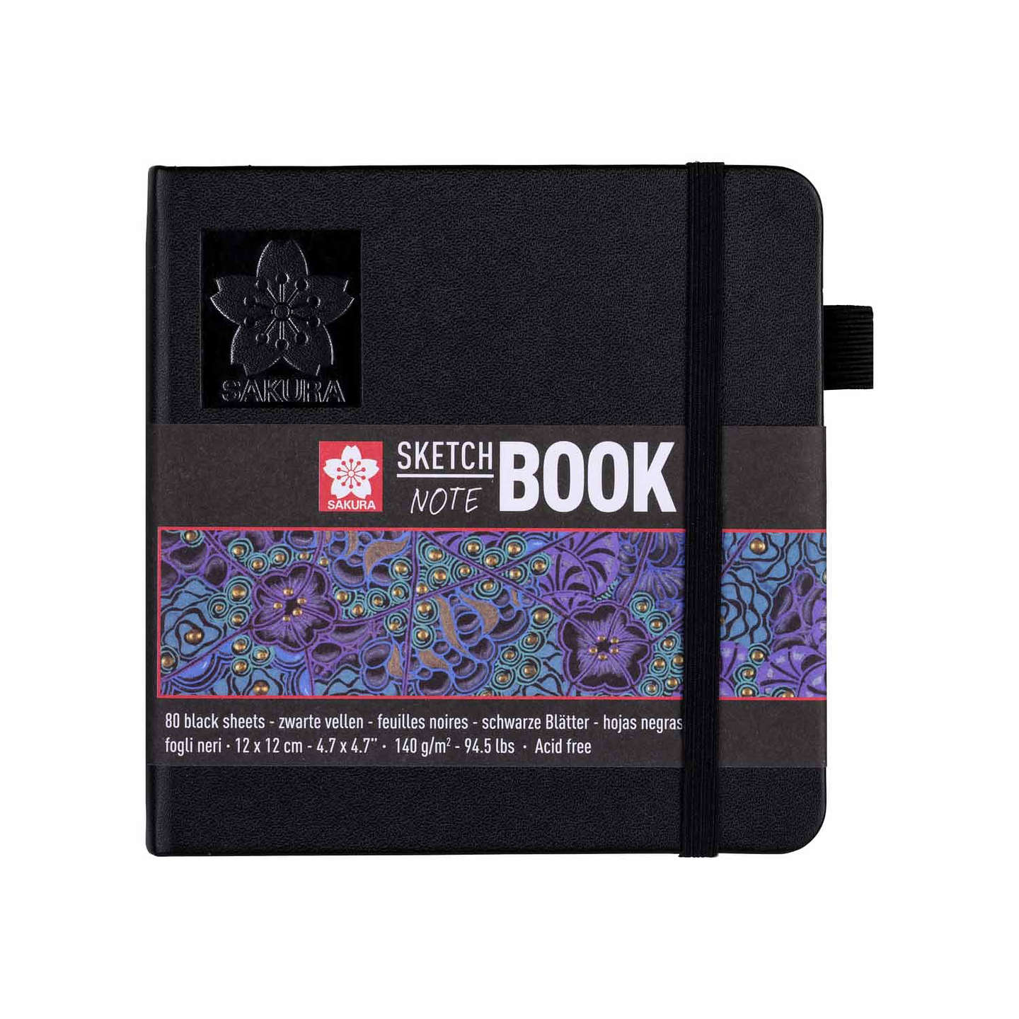 Sketchbook Sakura 80hj 140gr - Hoja Negra 2