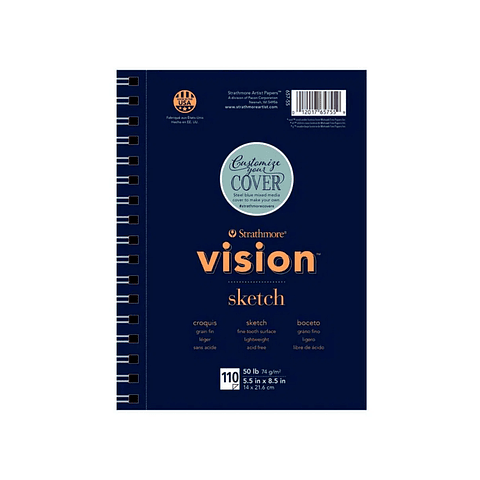 Strathmore Vision Sketch - Croquera 14x21,6cm 110hj