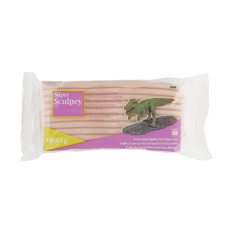 Arcilla Polimerica 454g - Super Sculpey Beige 1