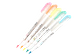Zebra Mildliner Brush Fluorescent - Set De 5 Colores - Miniatura 2