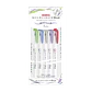 Zebra Mildliner Brush Cool And Refined - Set De 5 Colores - Miniatura 1