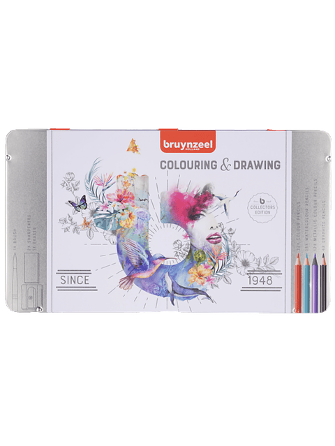 Lápices De Colores Bruynzeel Colouring & Drawing 70 Piezas