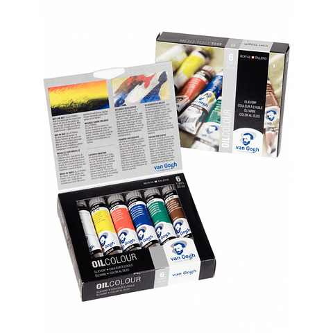 Óleo Van Gogh Estuche 6 colores 20ml