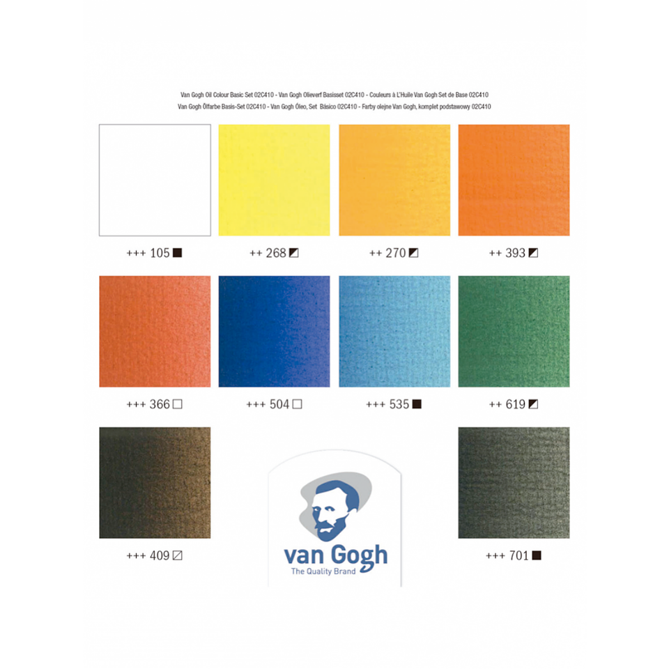 Óleo Van Gogh Estuche 10 Colores 20ml 3