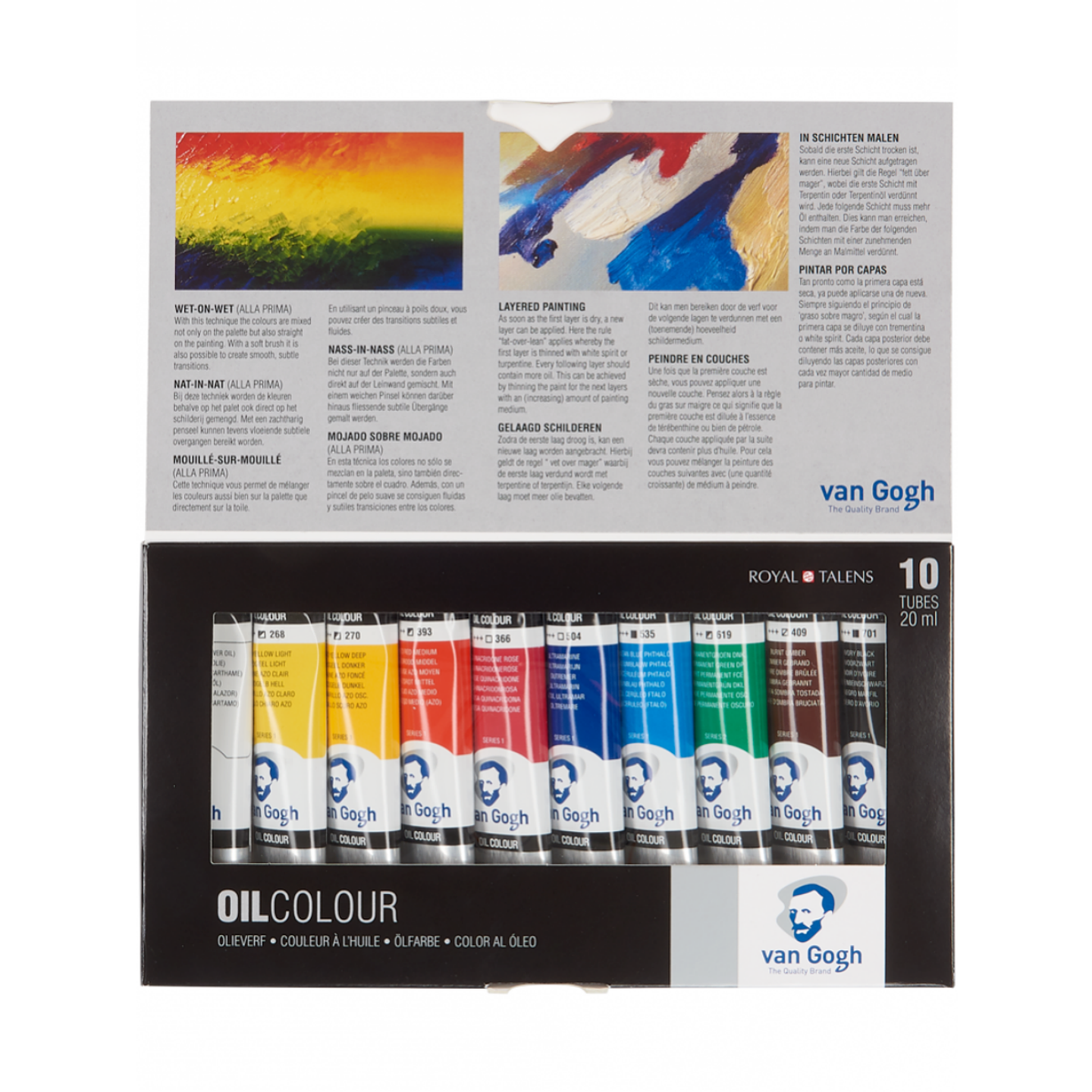 Óleo Van Gogh Estuche 10 Colores 20ml 2