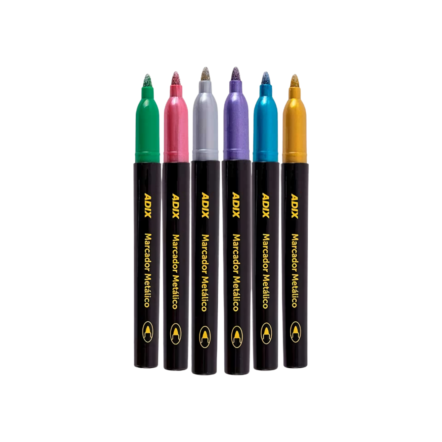 Marcadores Metálicos Punta Fina 2