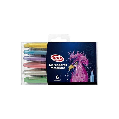 Marcadores Metálicos Punta Fina