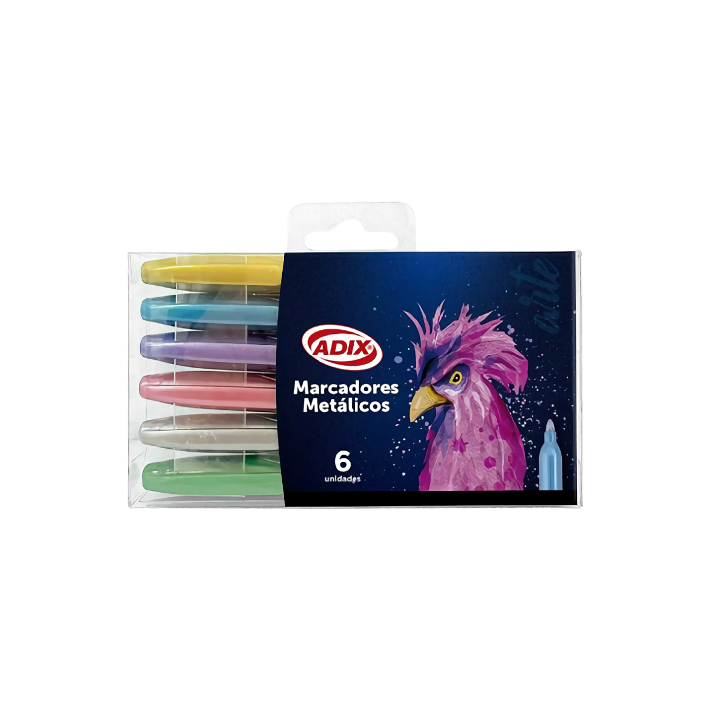 Marcadores Metálicos Punta Fina 1