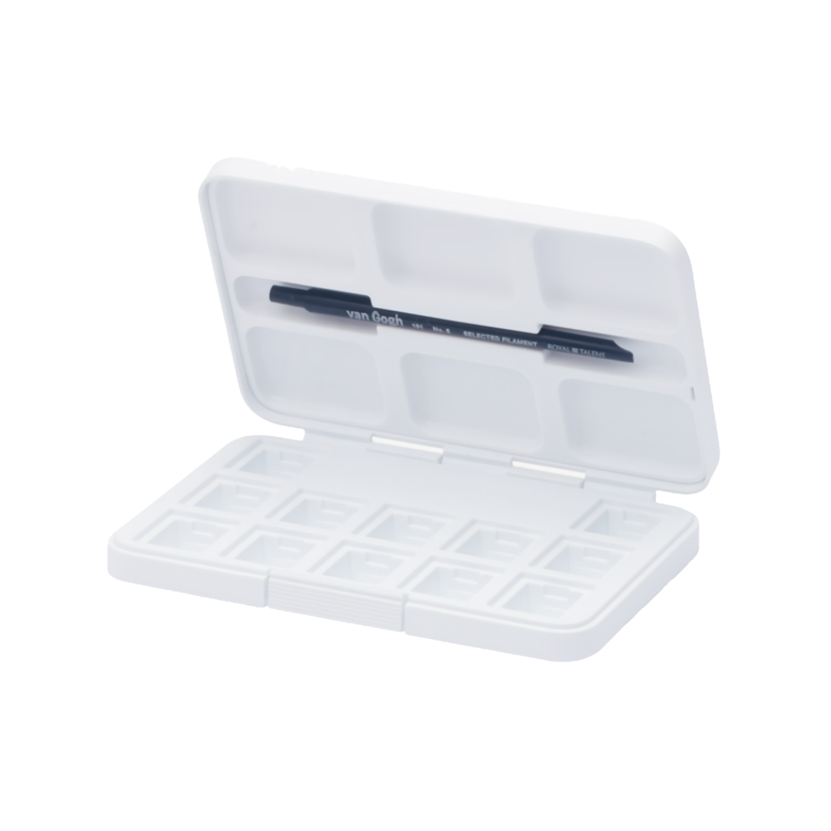 Caja Vacía Para Pastillas Acuarela Van Gogh 12 Espacios 2