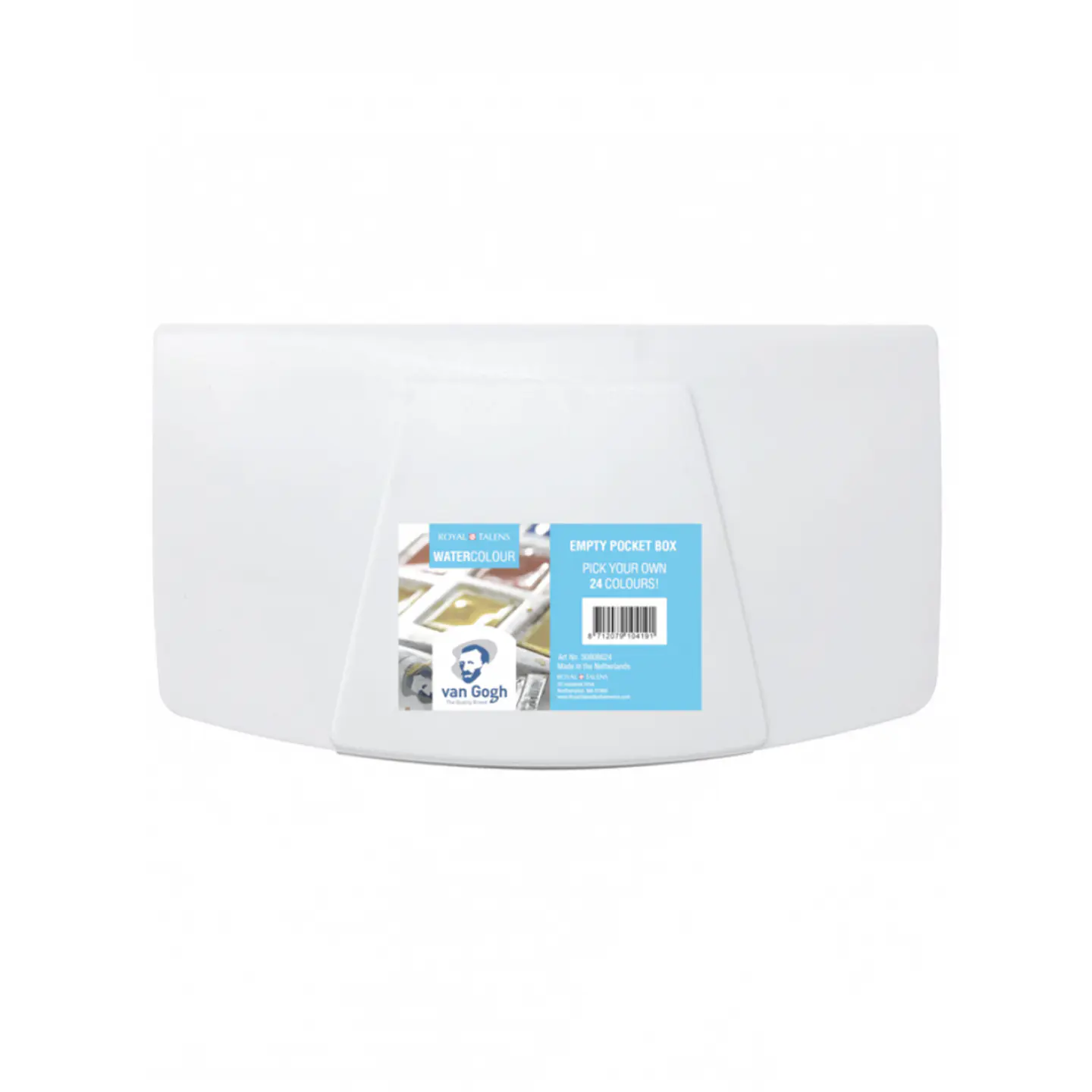 Caja Vacía Para Pastillas Acuarela Van Gogh 24 Espacios 1