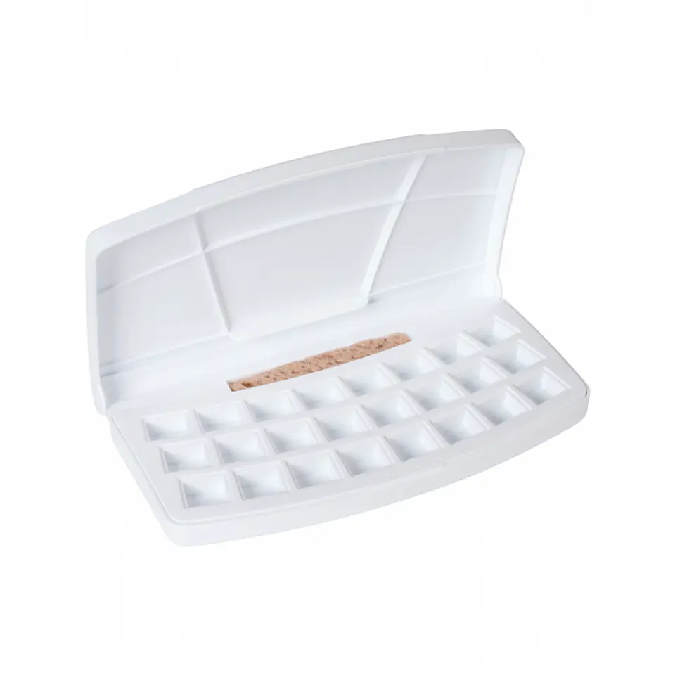 Caja Vacía Para Pastillas Acuarela Van Gogh 24 Espacios 2