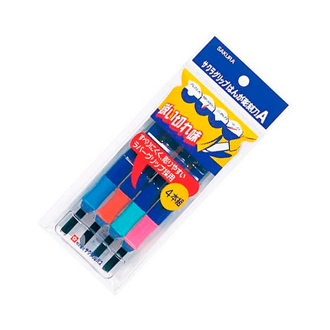 Set De 4 Gubias Para Grabado