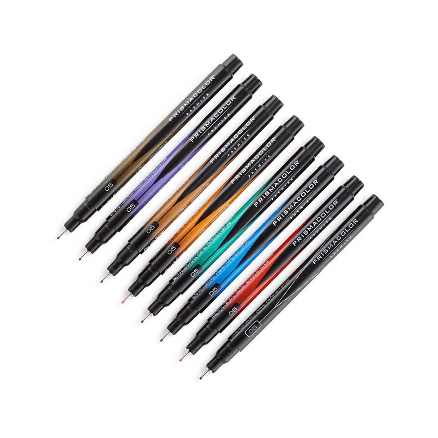 Tiralíneas Prismacolor Premier 05 Set 8 Colores 2