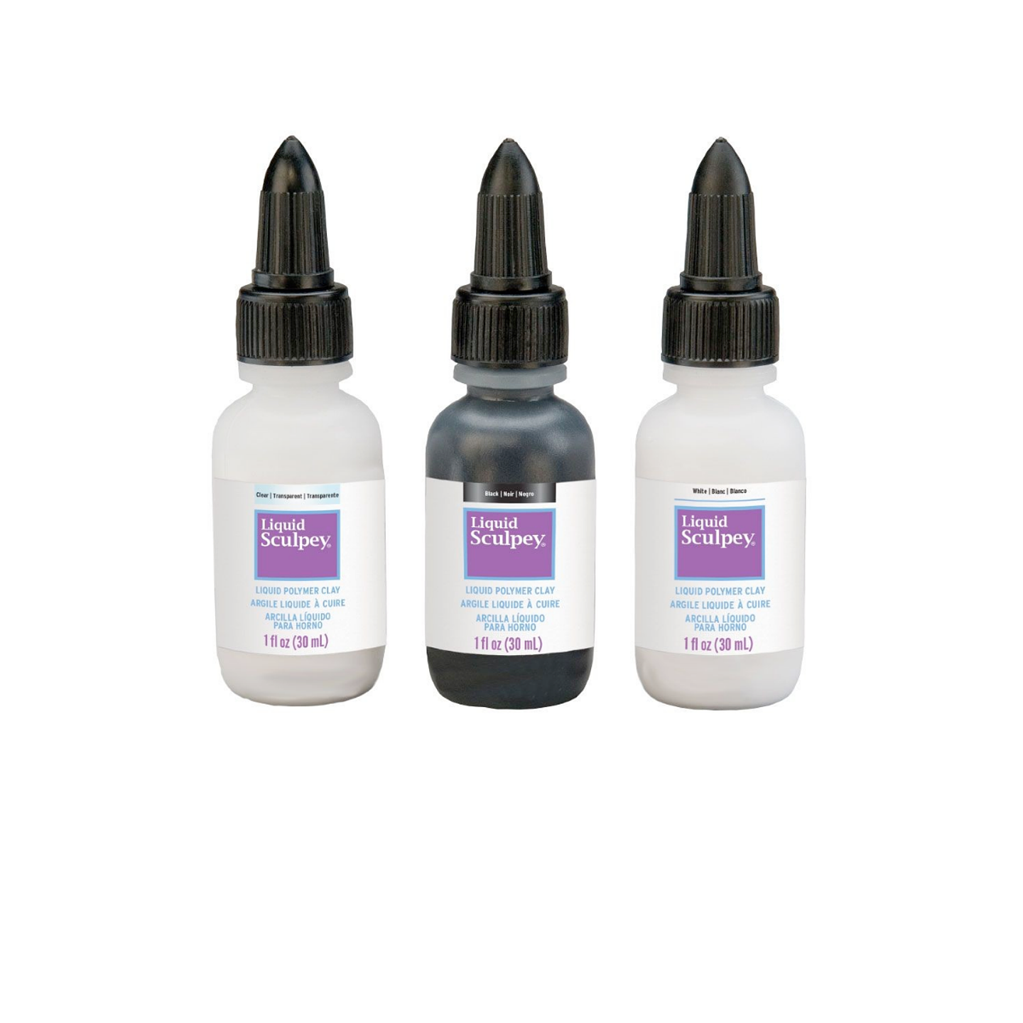 Arcilla Liquida Sculpey - Colores Básicos Set 3 Unidades 2