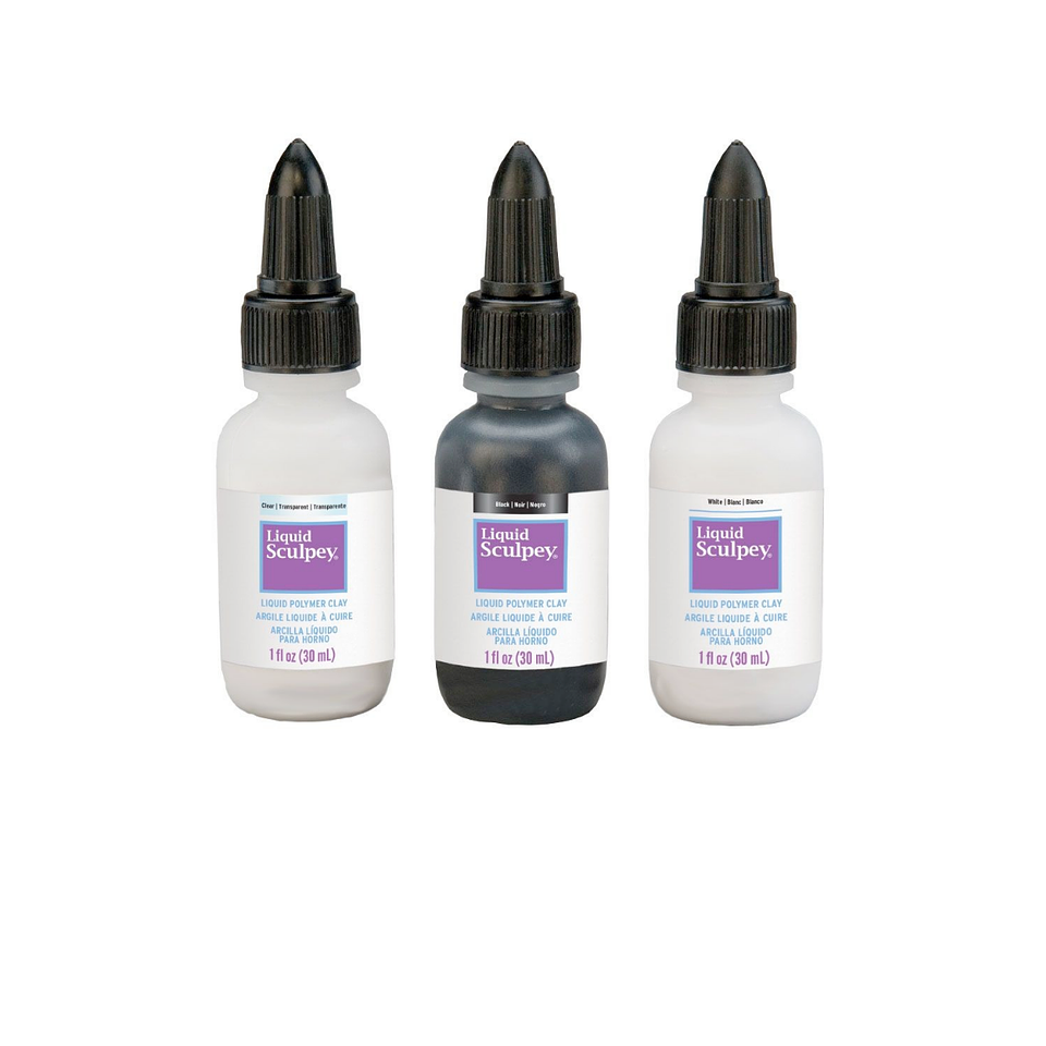 Arcilla Liquida Sculpey - Colores Básicos Set 3 Unidades 2