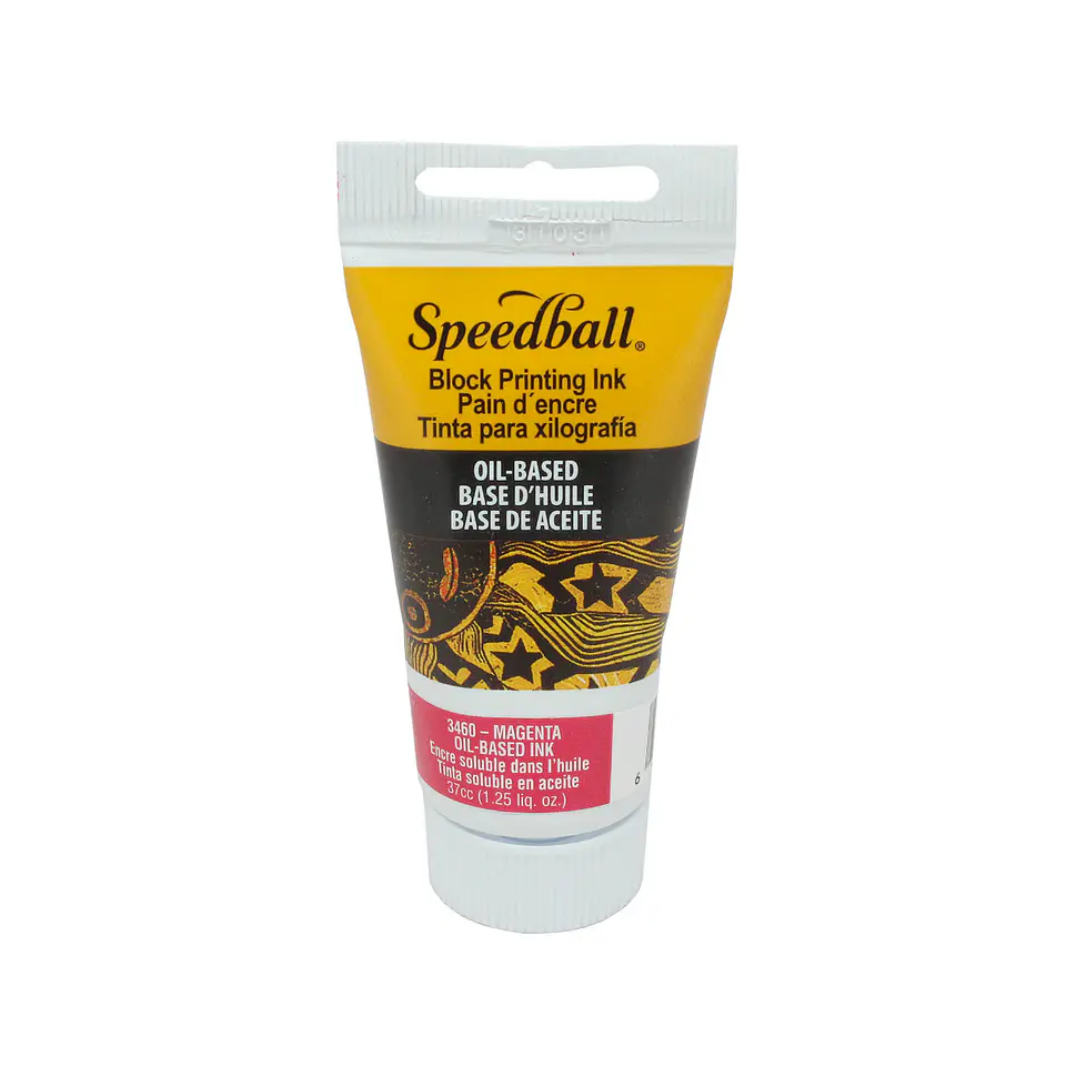 Tinta al óleo 37cc para impresión de Grabado Speedball 6