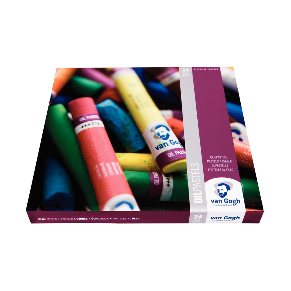 Pasteles Al Óleo Van Gogh Set 24 Colores 2