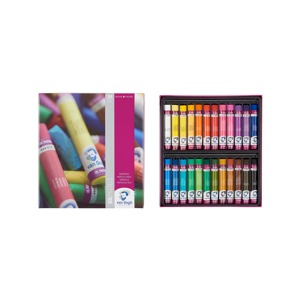Pasteles Al Óleo Van Gogh Set 24 Colores 1