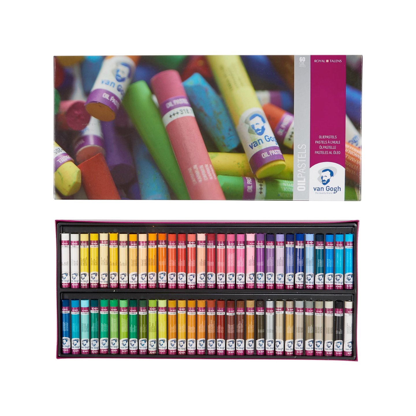 Pasteles Al Óleo Van Gogh Set 60 Colores 1