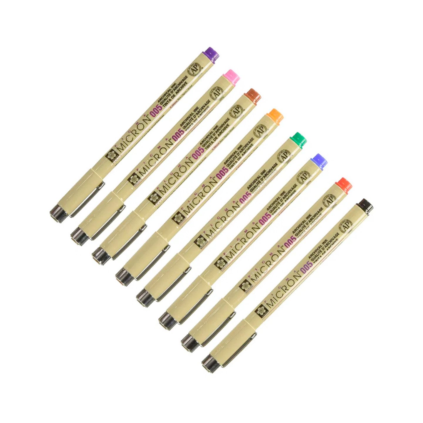 Set 8 Tiralíneas Colores Punta 005 2