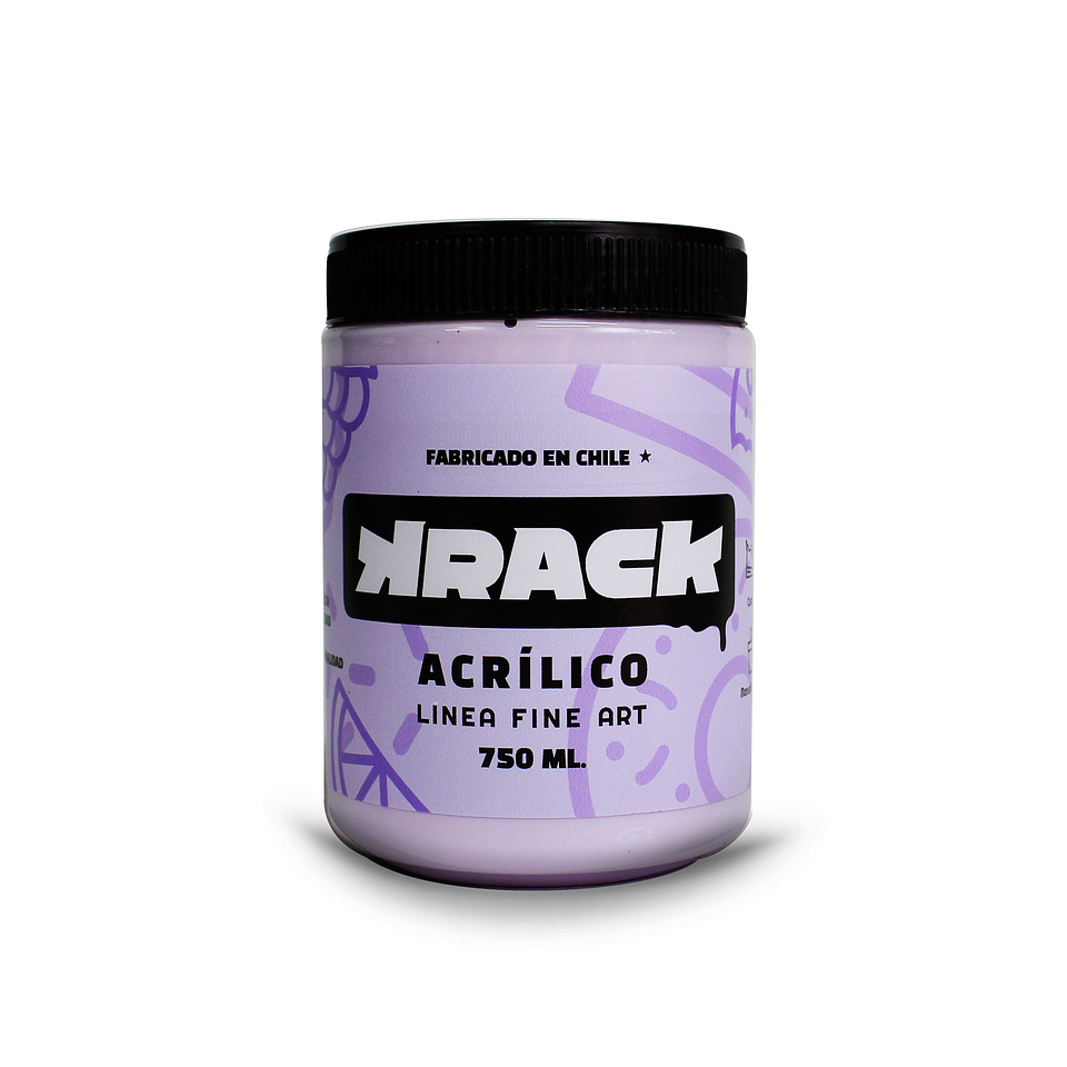 Pintura Acrilica Krack 750ml 6