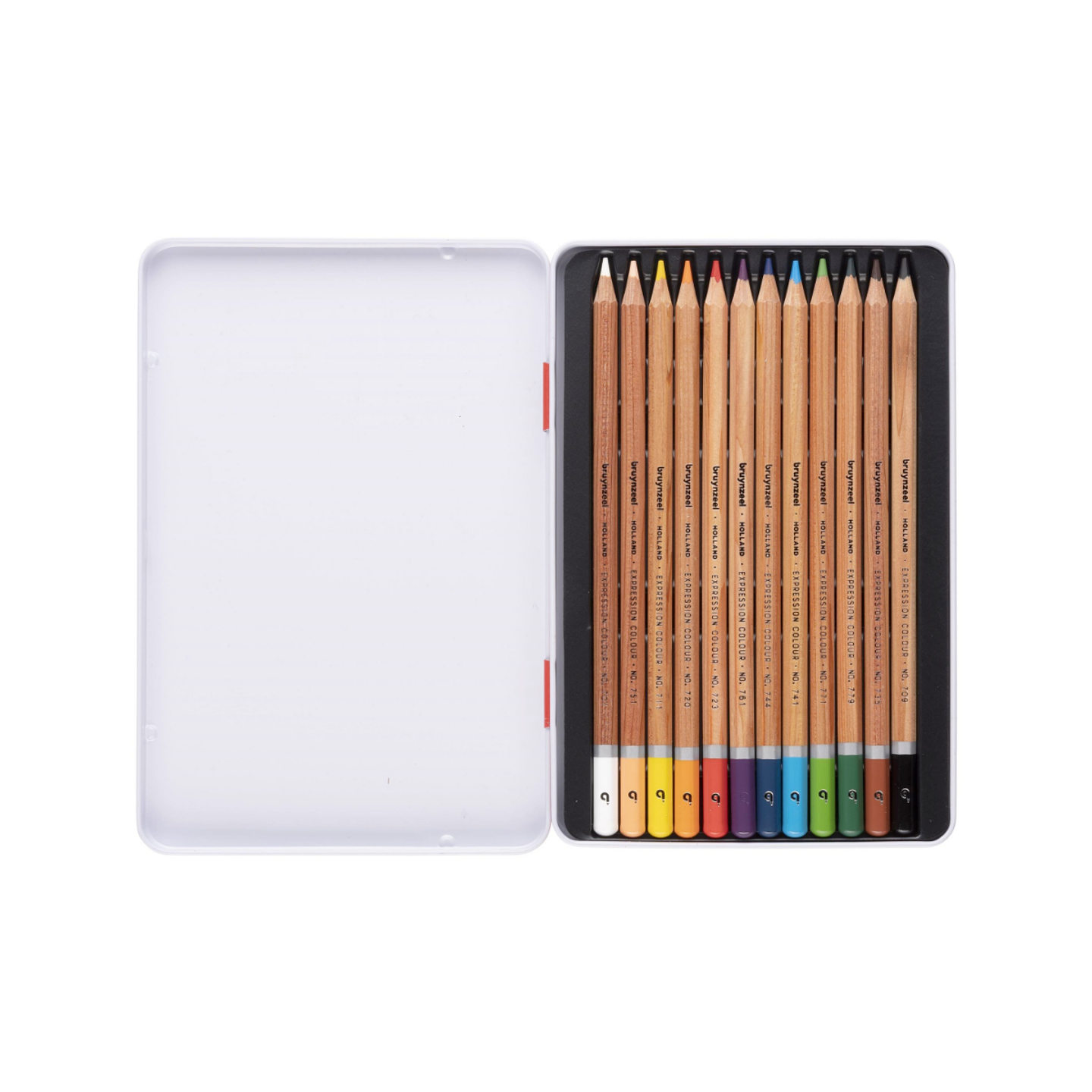 Lápices De Colores Bruynzeel Expression Set 12 Colores 4