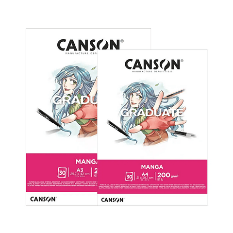Canson Manga Pad Graduate 200gr 30hj