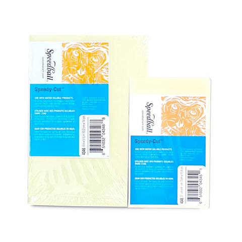 Goma para Grabado Speedball Speedy Cut-Easy Crema