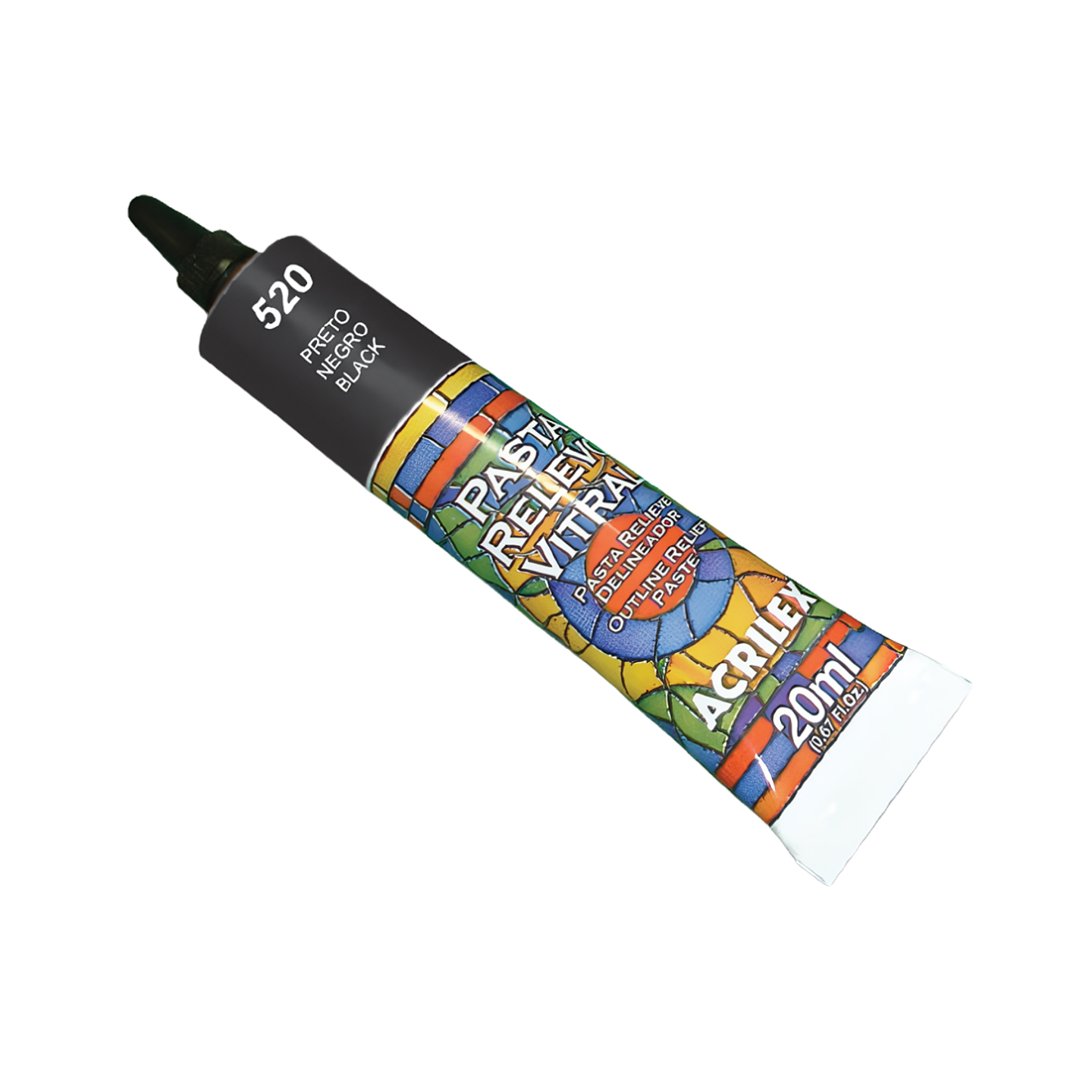 Pasta Relieve Vitral 20ml 4