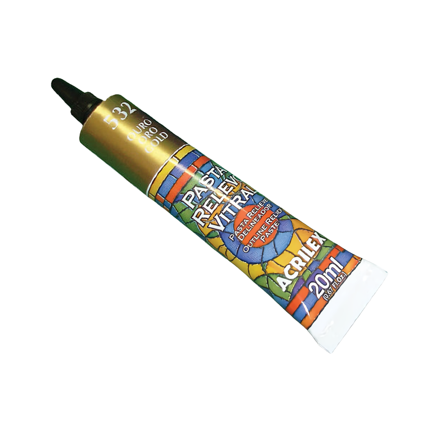 Pasta Relieve Vitral 20ml 5