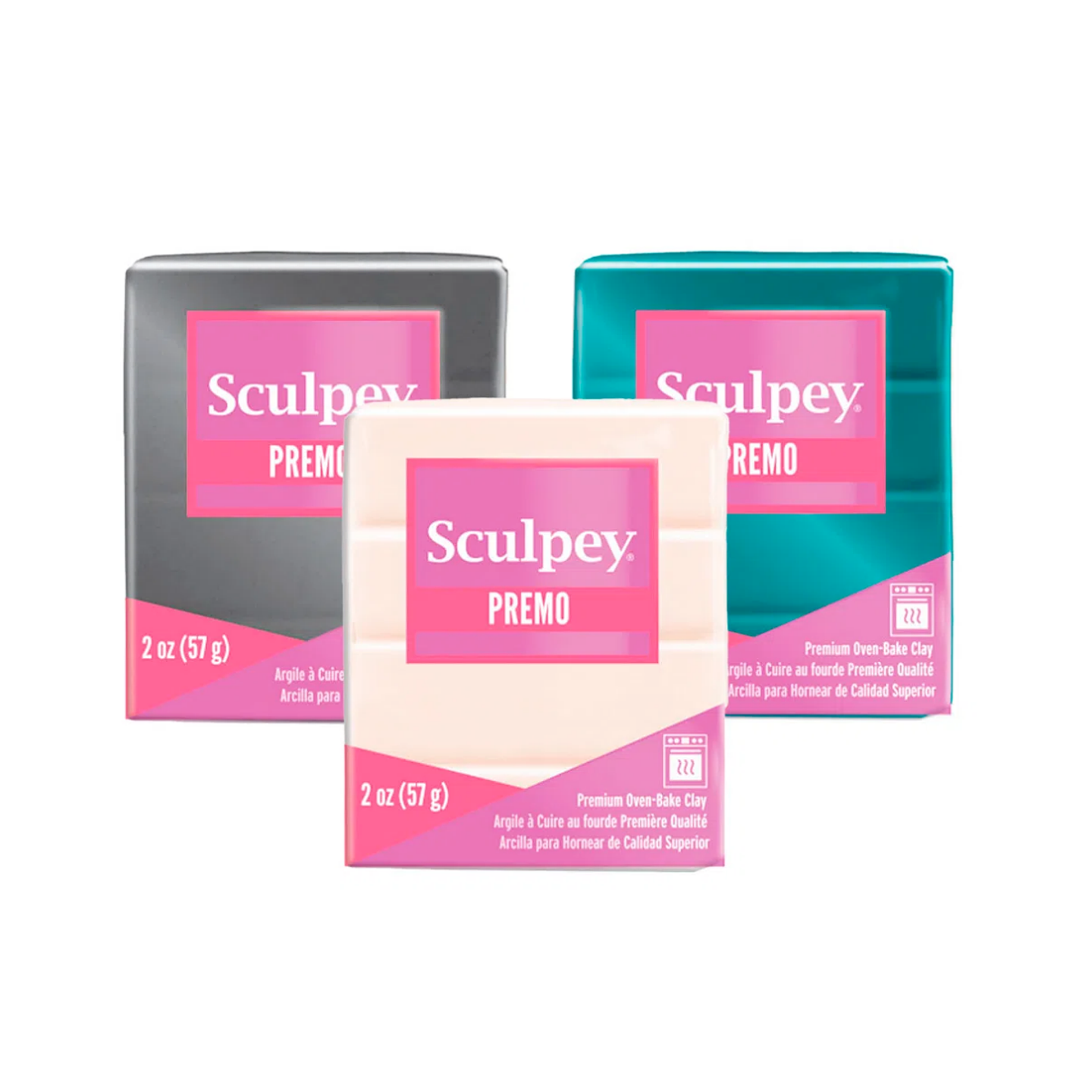 Arcilla Polimerica Horneable Premo 57 Grs - Sculpey 1