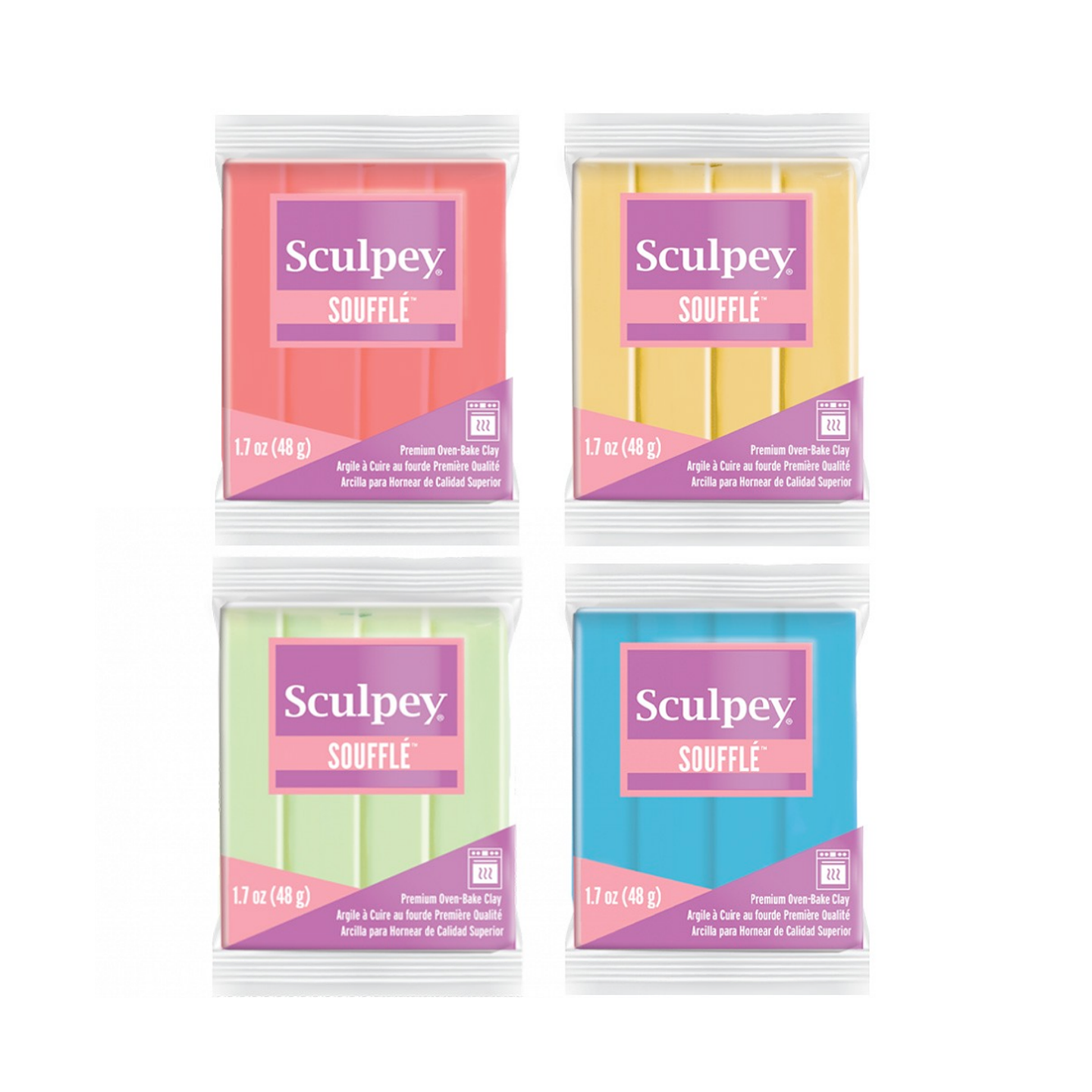 Arcilla Polimérica (48 g) - Sculpey Soufflé 1