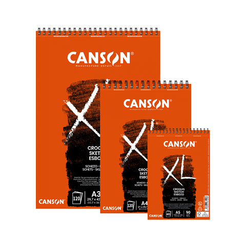 Croquera Canson XL Croquis - Distintas Medidas