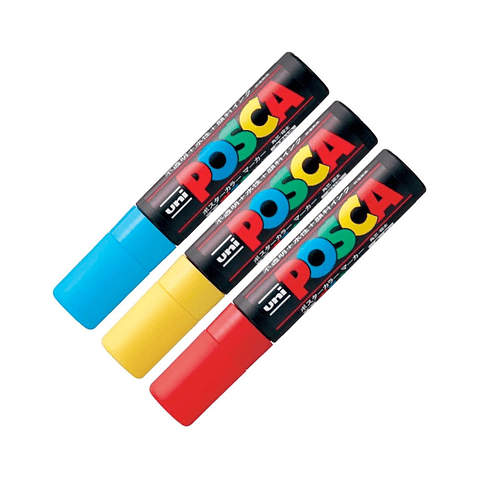 Posca 17K Japan 15mm (8 Colores Disponibles)