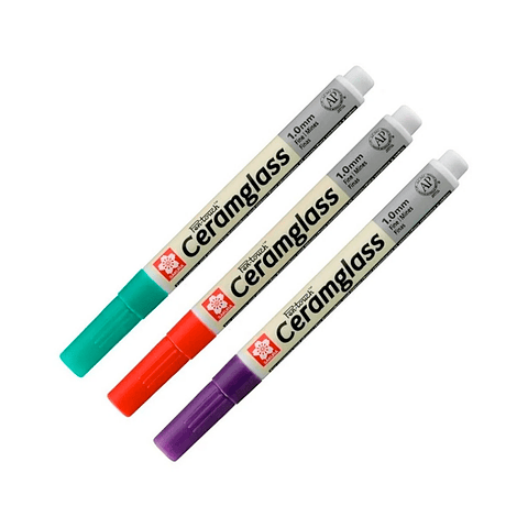 Marcador para cerámica y vidrio 1mm