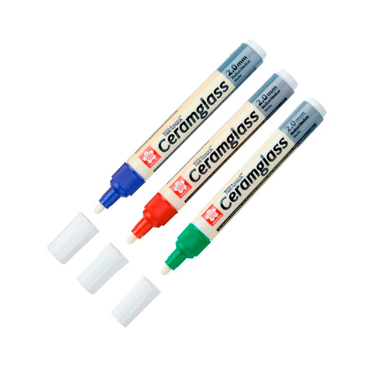 Marcador para cerámica y vidrio 2mm 1