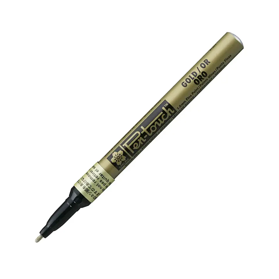 Pentouch Marcadores Permanentes Finos 1 Mm Sakura 5