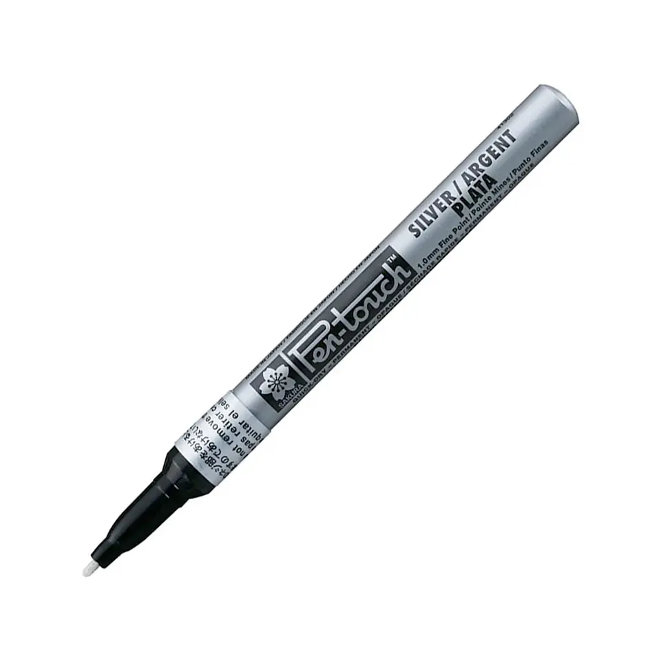 Pentouch Marcadores Permanentes Finos 1 Mm Sakura 6