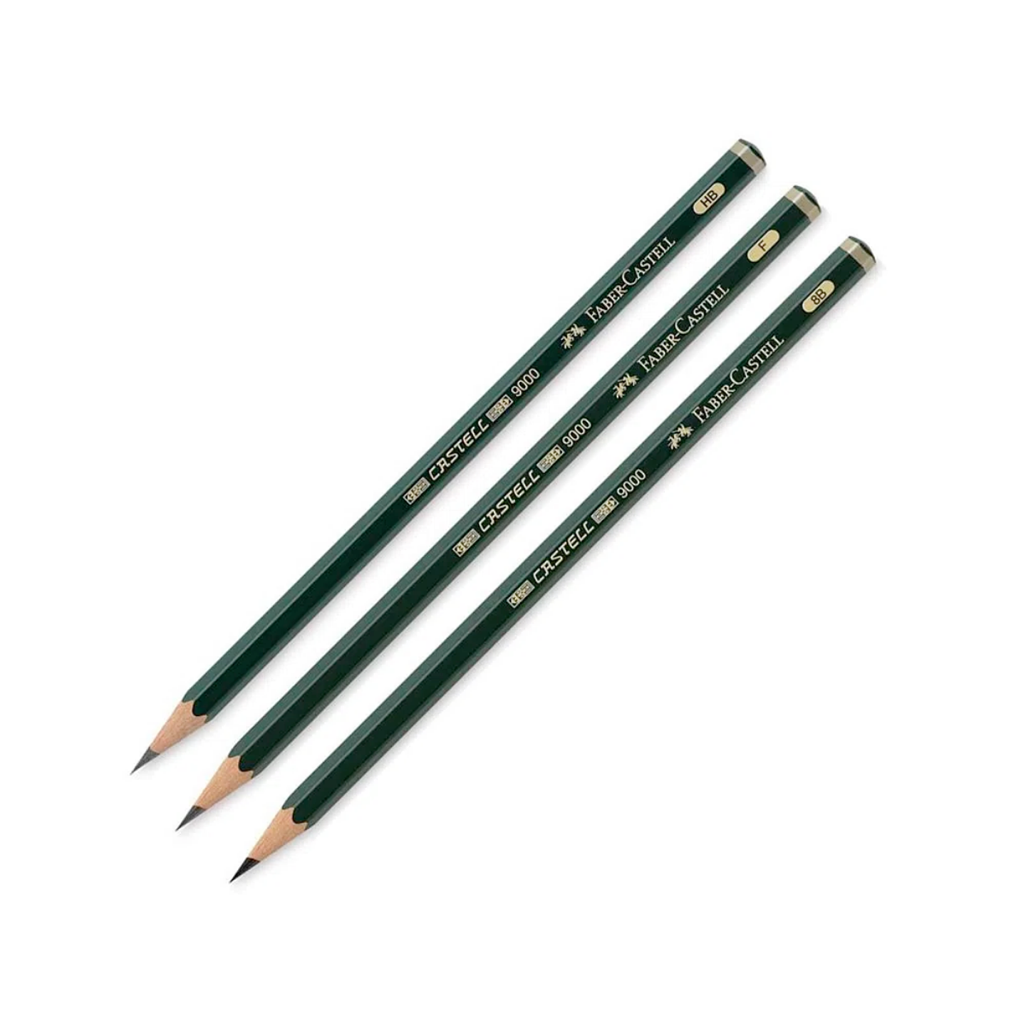 Lapices Grafito Faber Castell 9000 1
